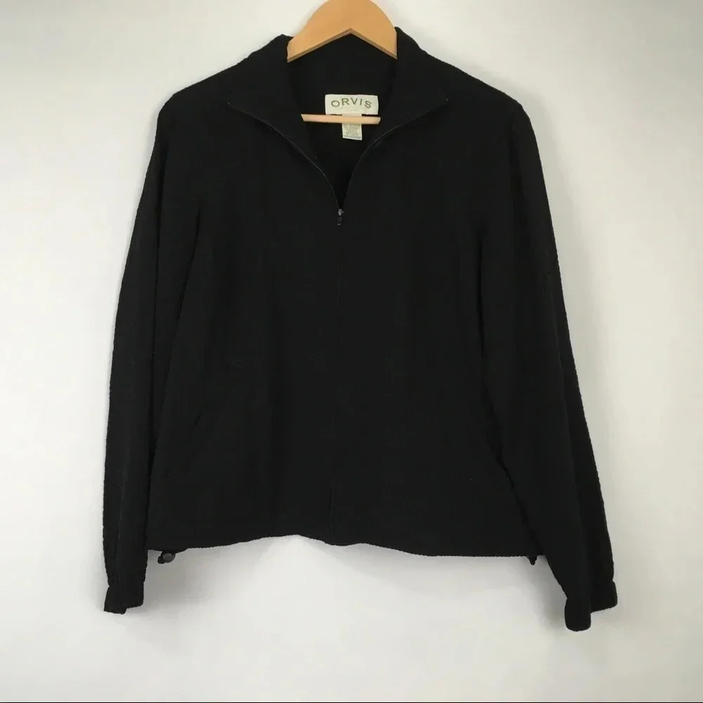 Orvis Lightweight Full Zip Textured Jacket